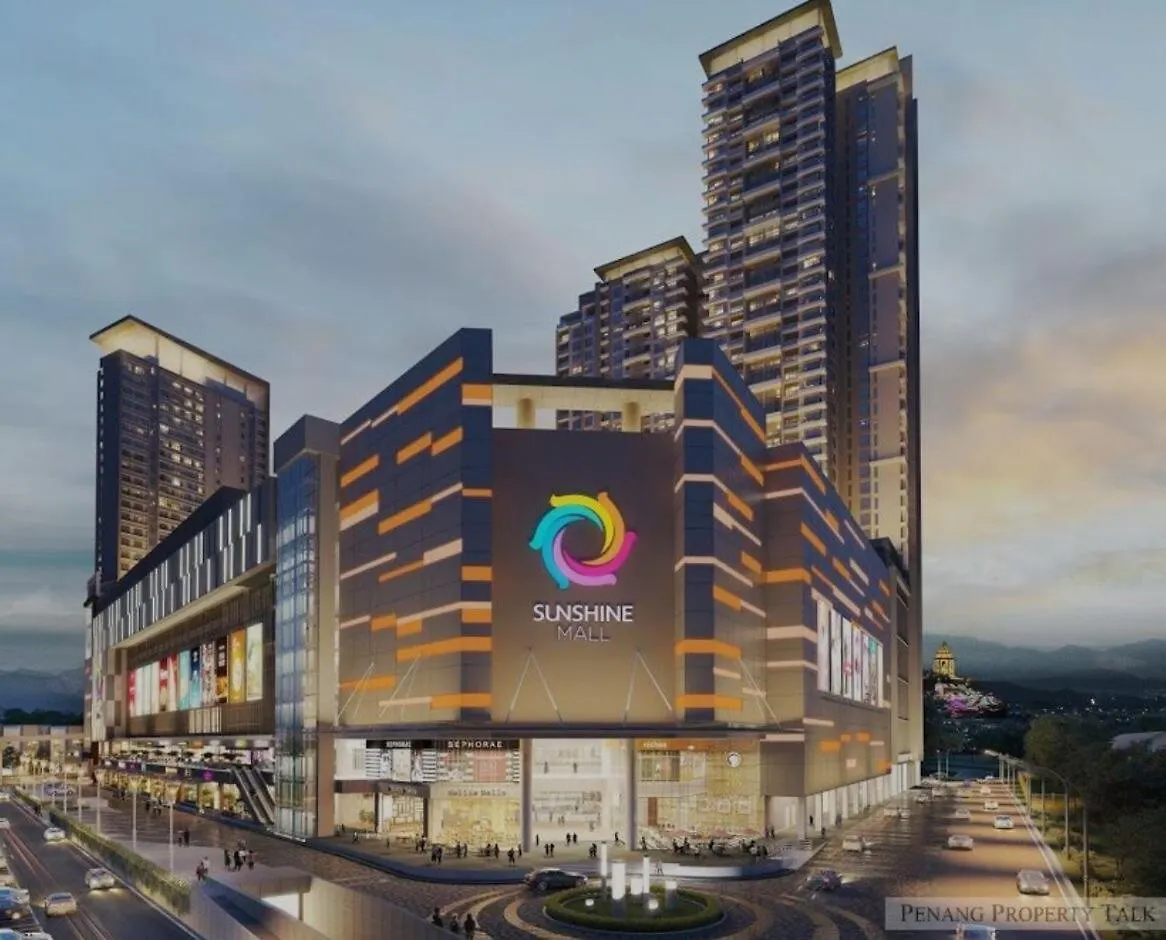 Lejlighed Sunshine Residence Kekloksi View 2R 4Pax Ayer Itam