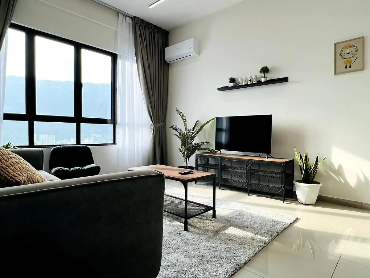 Sunshine Residence Kekloksi View 2R 4Pax Ayer Itam Lejlighed